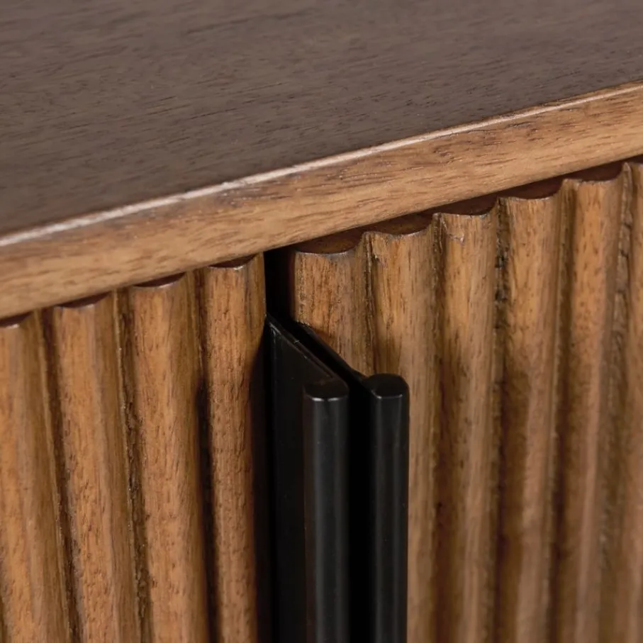 Tv-Meubels< TV-meubel Rego Bruin - 177x50x40 cm