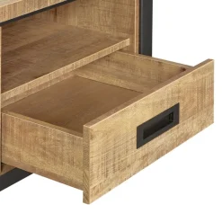 Tv-Meubels< TV-meubel Tilburg Naturel - 107x50x45 cm