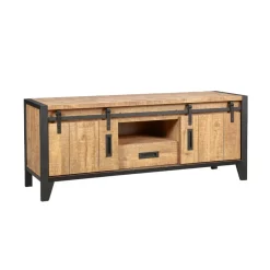 Tv-Meubels< TV-meubel Tilburg Naturel - 161x68x48 cm