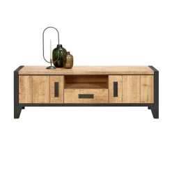 Tv-Meubels< TV-meubel Tilburg Naturel - 152x50x45 cm