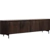 Tv-Meubels< TV-meubel Viktor Donkerbruin - 210x56x43 cm