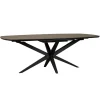Eettafels< Uitschuifbare Eettafel Enjoy Donkergrijs - 220/277x120 cm