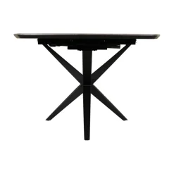Eettafels< Uitschuifbare Eettafel Enjoy Donkergrijs - 220/277x120 cm