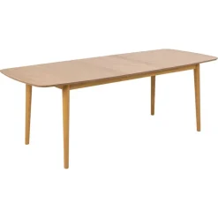 Eettafels< Uitschuifbare Eettafel Saga Naturel - 180/219x90 cm