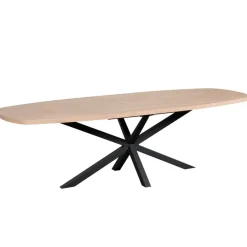 Eettafels< Uitschuifbare Eettafel Vieuw Old Oak - 200/257x102