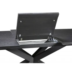 Eettafels< Uitschuifbare Eettafel Zwanenburg Zwart - 220/280x100