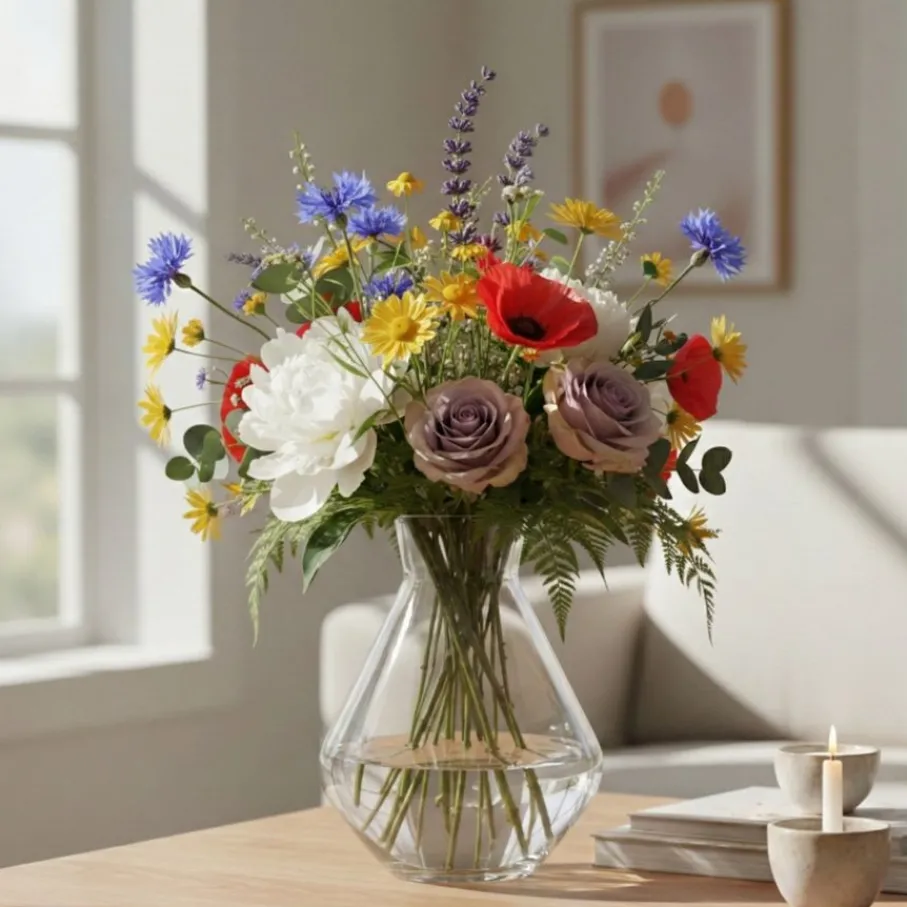 Vazen & Potten< Vaas Alexandra Helder - 25 cm hoog