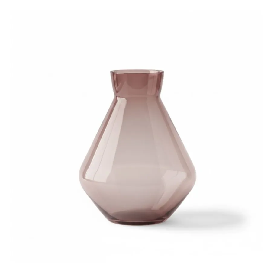 Vazen & Potten< Vaas Alexandra Paars - 30 cm hoog