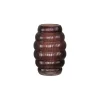 Vazen & Potten< Vaas Belly Bruin - 23 cm hoog