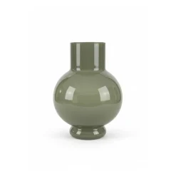 Vazen & Potten< Vaas Deborah Groen - 22 cm hoog