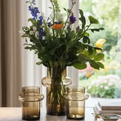 Vazen & Potten< Vaas Lune Amber - 25 cm hoog