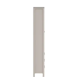 Opbergkasten< Vitrinekast Dallas Taupe - 79x199x33 cm