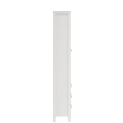 Opbergkasten< Vitrinekast Dallas Wit - 79x199x33 cm