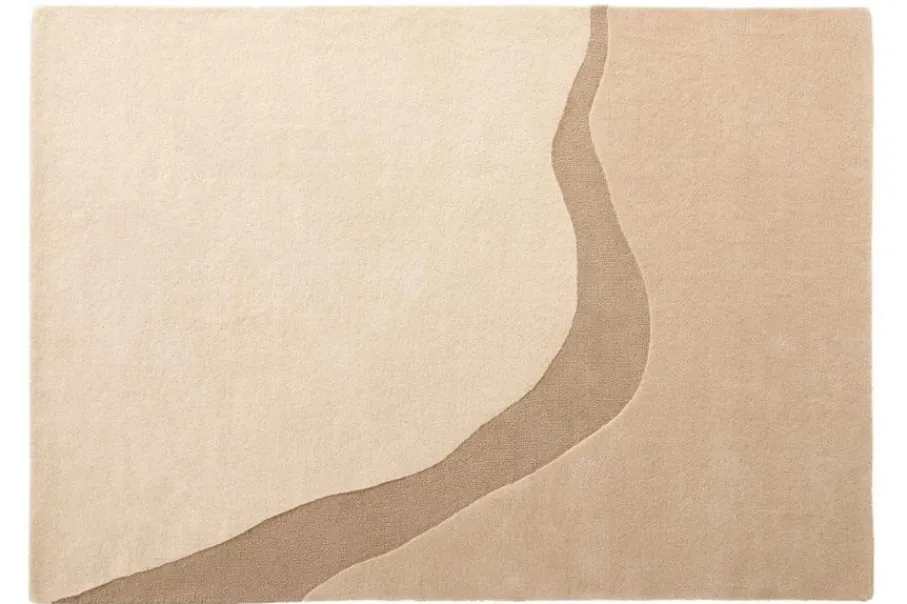 Vloerkleden<Brinker Carpets Vloerkleed Organix Crème - 160x230 cm