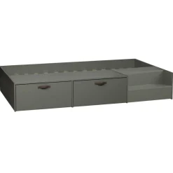 Eenpersoonsbedden<VTwonen Bed Stage Groen - 80x200 cm