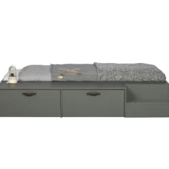 Eenpersoonsbedden<VTwonen Bed Stage Groen - 80x200 cm
