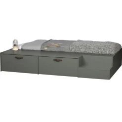 Eenpersoonsbedden<VTwonen Bed Stage Groen - 80x200 cm