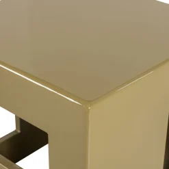 Bijzettafels<VTwonen Bijzettafel Modern Honinggeel - 40x40 cm