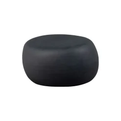 Bijzettafels<VTwonen Bijzettafel Pebble Antraciet - 65x49 cm