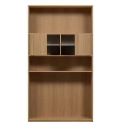 Wandkasten<VTwonen Bovenkast Modulair Naturel - 110x199x40 cm