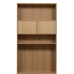 Wandkasten<VTwonen Bovenkast Modulair Naturel - 110x199x40 cm
