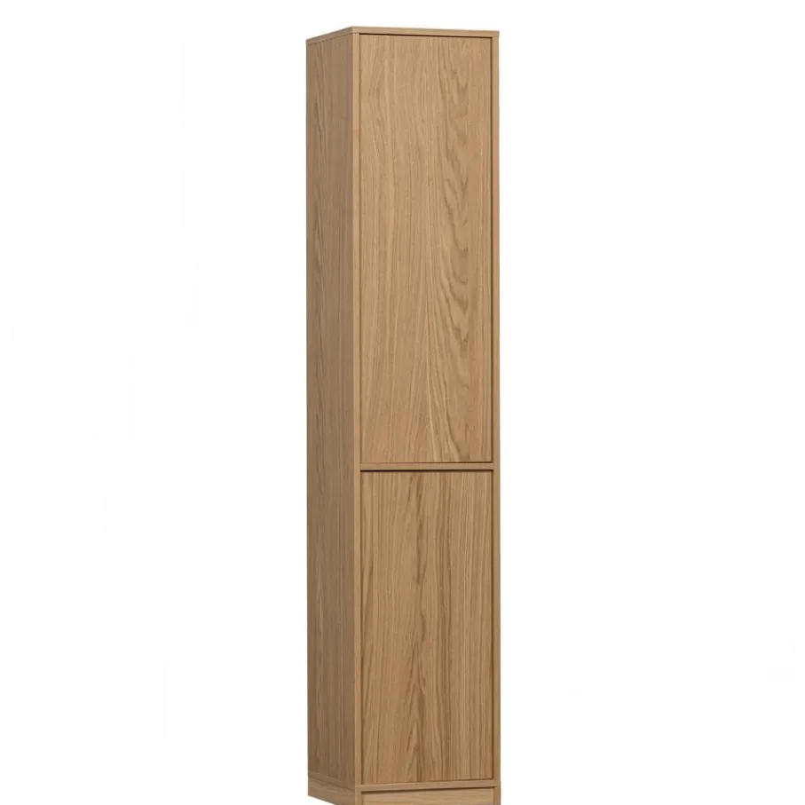 Wandkasten<VTwonen Bovenkast Modulair Naturel - 40x199x40 cm