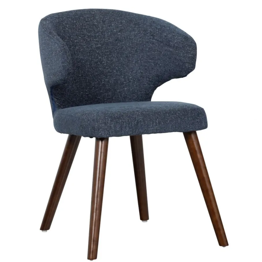 Eetkamerstoelen<VTwonen Eetkamerstoel Cape Blauw
