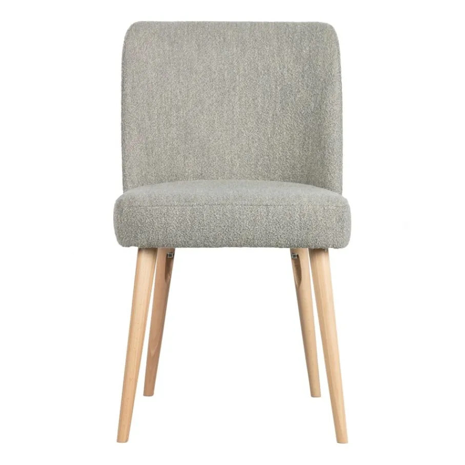 Eetkamerstoelen<VTwonen Eetkamerstoel Force Grijs