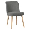 Eetkamerstoelen<VTwonen Eetkamerstoel Force Grijs