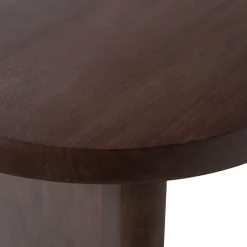 Eettafels<VTwonen Eettafel Ellips Bruin - 180x90 cm