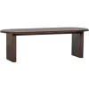 Eettafels<VTwonen Eettafel Ellips Bruin - 240x90 cm
