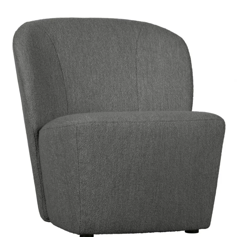 Fauteuils<VTwonen Fauteuil Lofty Donkergrijs