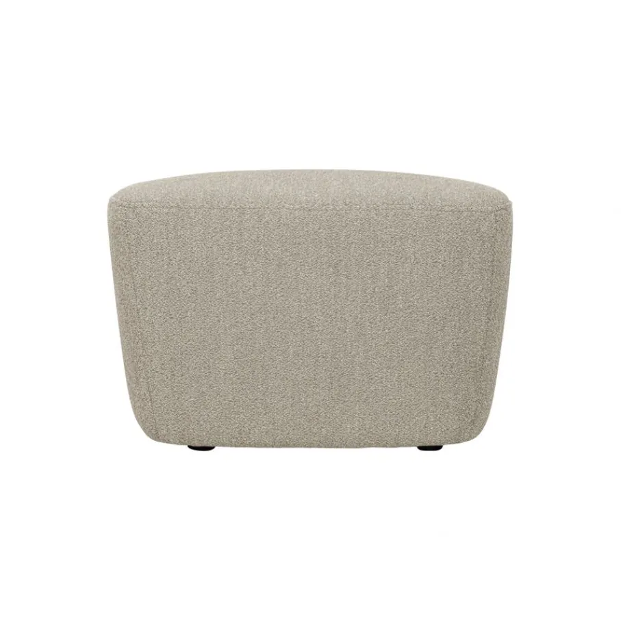 Voetenbanken|Fauteuils<VTwonen Hocker Lofty Beige