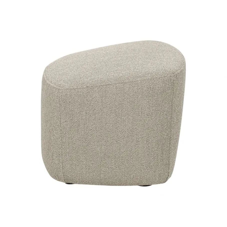 Voetenbanken|Fauteuils<VTwonen Hocker Lofty Beige