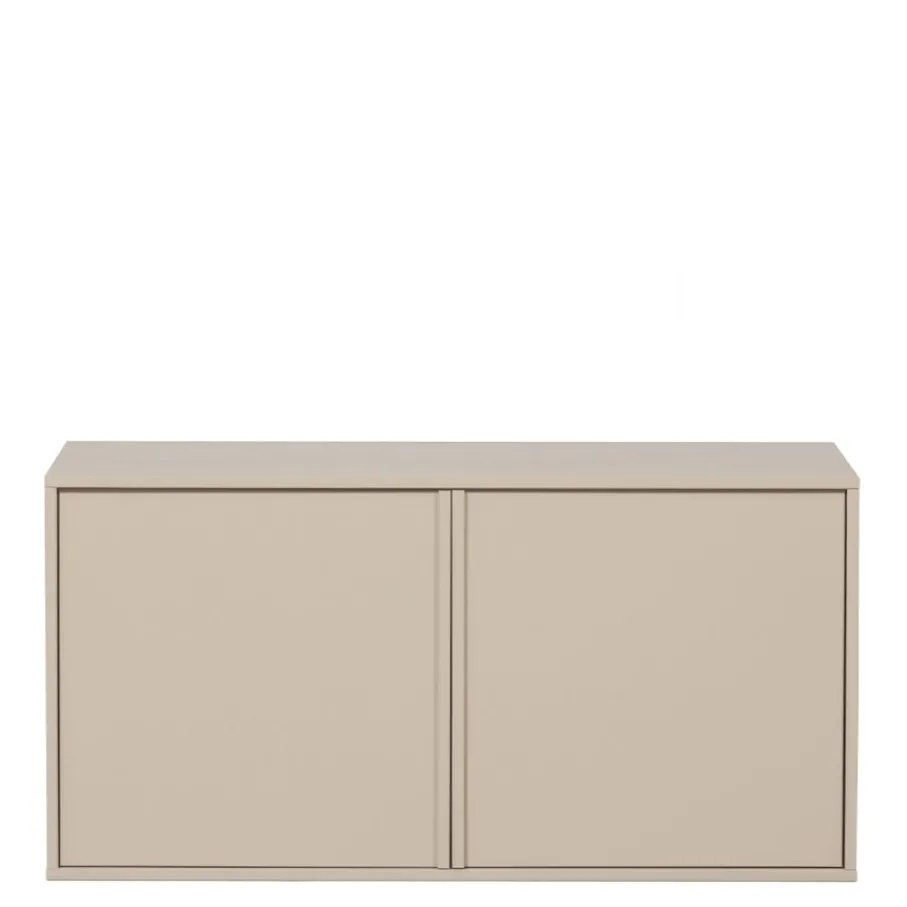 Kledingkasten<VTwonen Kast Daily Greige - 100x50x58 cm