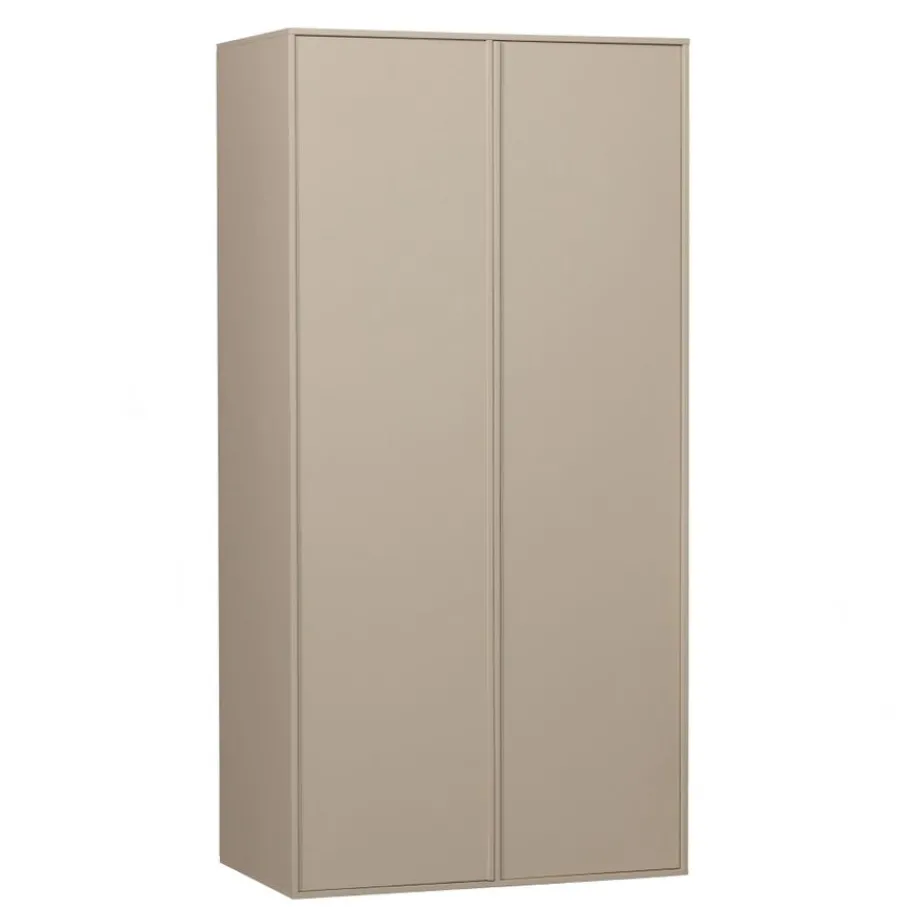 Kledingkasten<VTwonen Kast Daily Greige - 100x200x58 cm