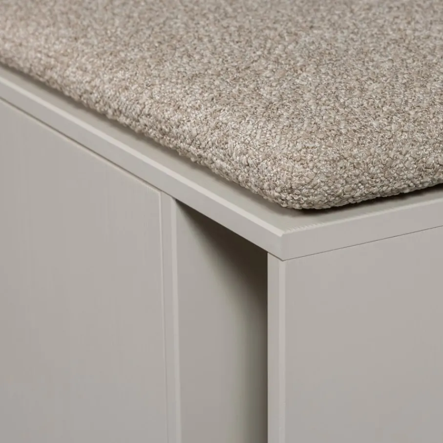 Opbergkasten<VTwonen Kistbank Settle Down Dust - 108x50x44 cm
