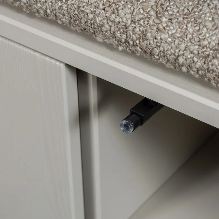 Opbergkasten<VTwonen Kistbank Settle Down Dust - 108x50x44 cm