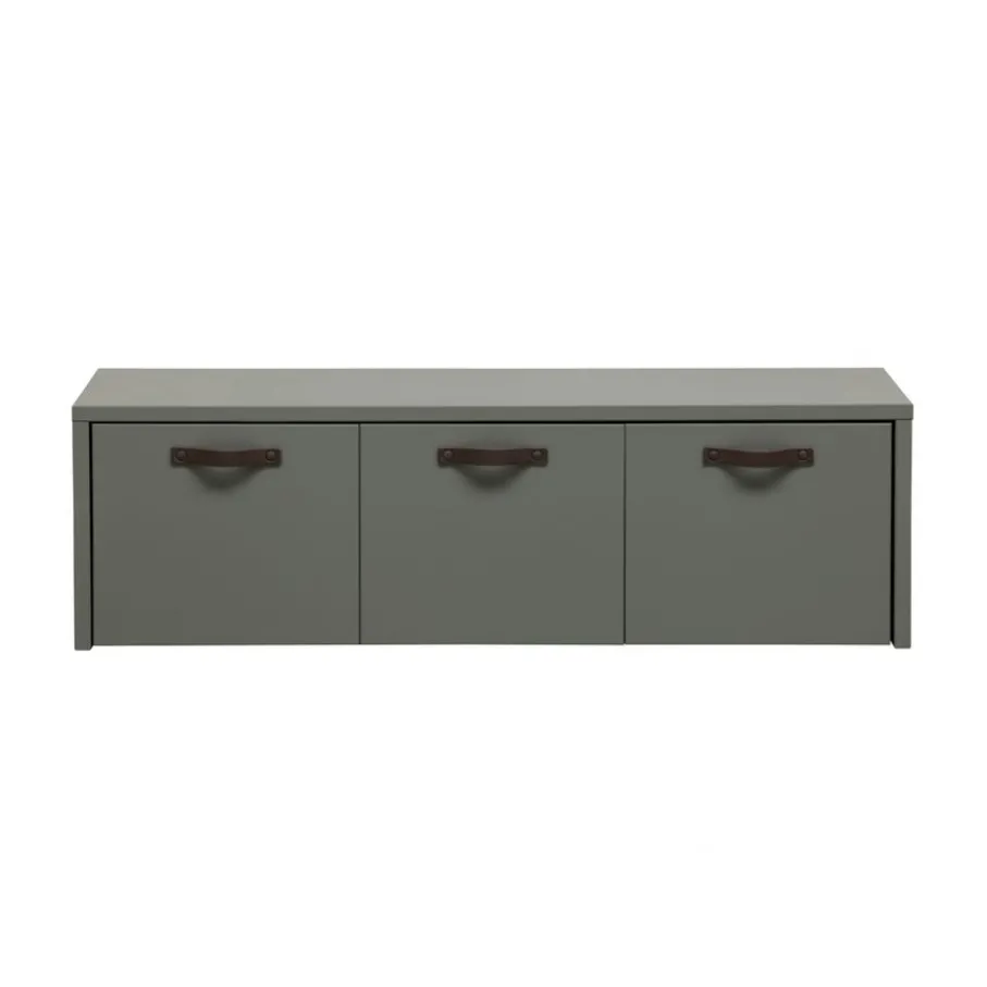 Opbergkasten<VTwonen Kistbank Stage Groen - 120x36x50 cm