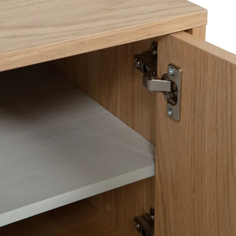 Wandkasten<VTwonen Onderkast Modulair Naturel - 110x44x40 cm