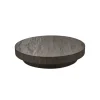 Salontafels<VTwonen Salontafel Shield Too Donkerbruin - Ø 100 cm