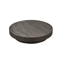 Salontafels<VTwonen Salontafel Shield Too Donkerbruin - Ø 100 cm