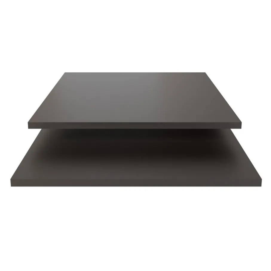 Kastaccessoires<VTwonen Set Legplanken Daily Double Zwart - 48x54 cm