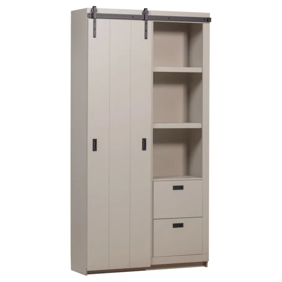 Buffetkasten|Wandkasten<VTwonen Wandkast Slide Dust - 122x230x37 cm