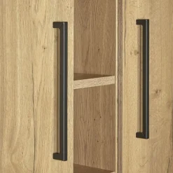 Wandkasten< Wandkast Batenburg Naturel - 120x170x45 cm