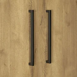 Wandkasten< Wandkast Batenburg Naturel - 120x150x45 cm