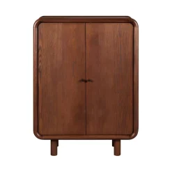 Wandkasten< Wandkast Boogie Donkerbruin - 90x120x43 cm