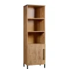 Wandkasten< Wandkast Culemborg Naturel - 60x200x45 cm