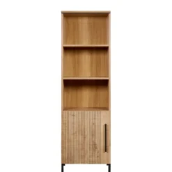 Wandkasten< Wandkast Culemborg Naturel - 60x200x45 cm