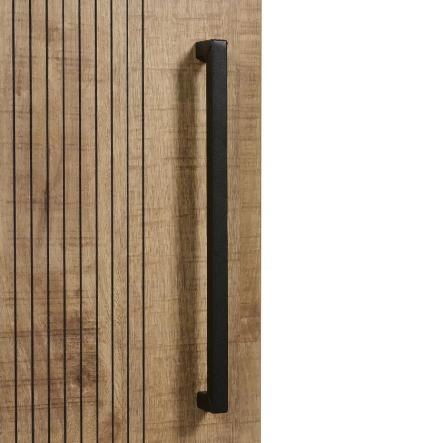 Wandkasten< Wandkast Culemborg Naturel - 60x200x45 cm